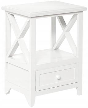 Naktinis staliukas OTE OTE-SZAFNOC-KAJA, baltas, 40 cm x 29 cm x 52.5 cm