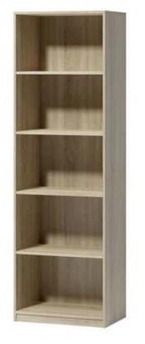 Pastatoma lentyna Tatris 10, sonoma ąžuolo, 60 cm x 38 cm x 190 cm