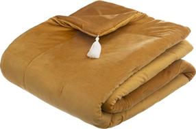 Lovatiesė Atmosphera Sonia, geltona, 80 cm x 180 cm