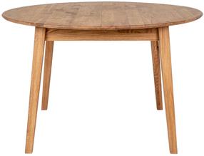 Valgomojo stalas išskleidžiamas House Nordic Metz, ąžuolo, 118 - 158 cm x 118 cm x 75.5 cm