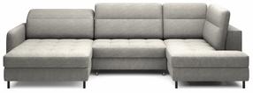 Kampinė sofa Berrto Raquel 04, pilka, kairinė, 165 x 306 cm x 100 cm