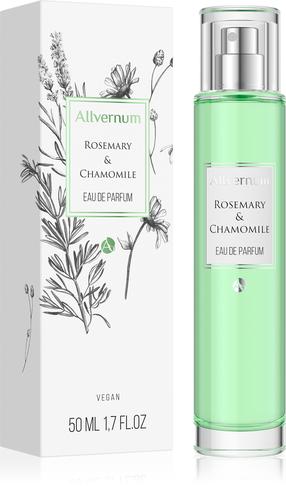 Kvapusis vanduo Allvernum Rosemary & Chamomile, 50 ml