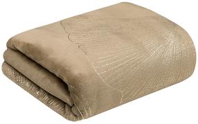 Pledas Ginko 1, tamsiai smėlinė, 150 cm x 200 cm