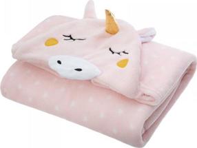 Pledas Unicorn, rožinis, 100 cm x 140 cm
