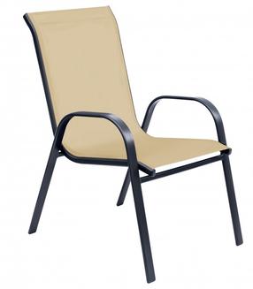 Lauko kėdė Mirpol Arkadia, šviesiai ruda, 56 cm x 68 cm x 93 cm