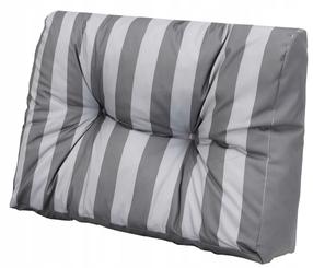 Lauko baldų pagalvė Hobbygarden Leo Short Back LEKPPP8, balta/pilka, 40 x 60 cm