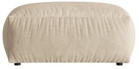 Pufas Micadoni Home Martina Vogue 1, šviesiai smėlinė, 106 cm x 106 cm x 44 cm