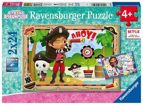 Dėlionė Ravensburger Gabbys Dollhouse 05710, 18 cm x 26 cm, 48 vnt., įvairių spalvų