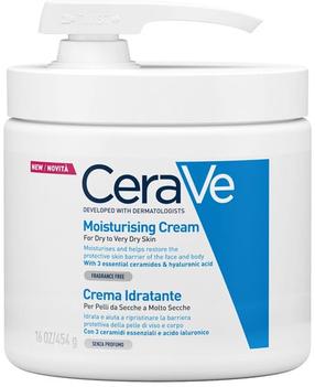 Veido kremas Cerave Moisturising, 454 ml