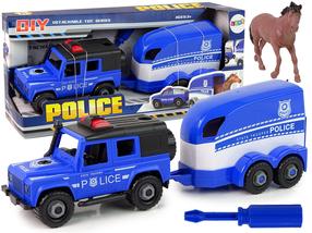  Žaislinė policijos mašina Lean Toys State Trooper Police, mėlyna