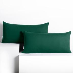 Pagalvės užvalkalas Restilo Amber, žalia, 80 cm x 40 cm, 2 vnt.