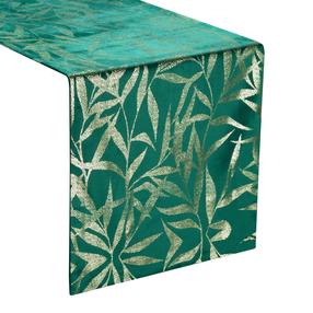 Stalo takelis stačiakampė Blink 15, aukso/žalia, 35 x 220 cm