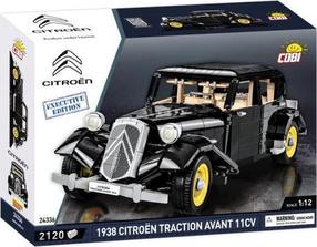 Konstruktorius Cobi Executive Edition Citroen Traction Avant 11CV 1938 24336, 2120 vnt., juoda