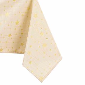 Staltiesė Restilo Stardust, aukso, 80 x 80 cm