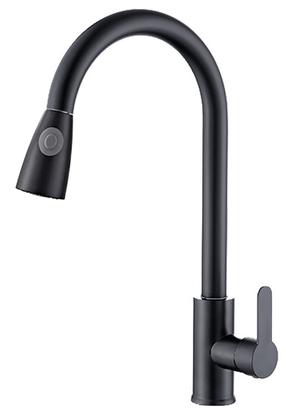 Virtuvinis maišytuvas Thema Lux TM-20007B, juodas