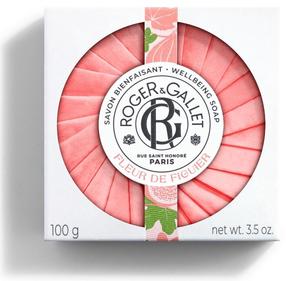 Muilas Roger & Gallet Fleur de Figuier, rožinis greipfrutas/muskusas/figos, 100 g