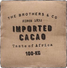 Grindų pagalvė Atmosphera Cacao, rudas, 40 cm x 40 cm x 12 cm