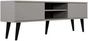 TV staliukas Kocot Kids Toronto, pilkas, 160 cm x 35 cm x 55.5 cm