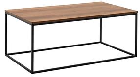 Kavos staliukas Kalune Design SHP-985-OO-1, riešuto, 100 cm x 60 cm x 42 cm