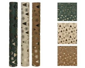 Kalėdinis stalo takelis 512104, (spalva/dizainas parenkami atsitiktine tvarka), 200 cm x 35 cm