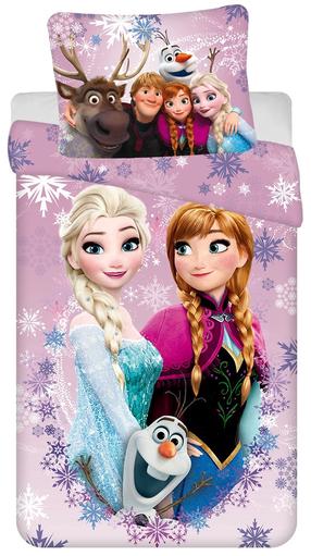 Vaikiškas patalynės užvalkalų komplektas Frozen Purple 05 23BS366, įvairių spalvų, 140 x 200 cm