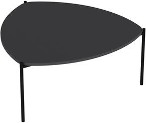 Kavos staliukas Kalune Design Lenny, antracito, 90 cm x 89 cm x 40 cm