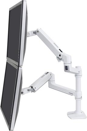 Stalinis dviejų monitorių laikiklis Ergotron LX Dual Side-by-Side Arm, 15-27", 9.1 kg