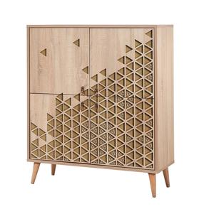 Spintelė Kalune Design Multilux 120, šviesiai ruda, 36 cm x 95 cm x 111 cm