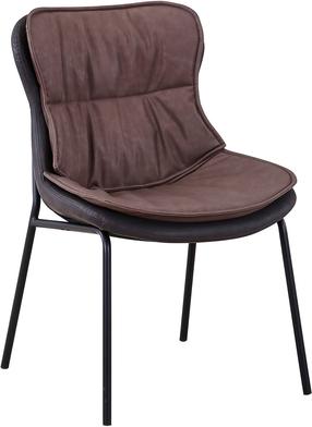 Valgomojo kėdė Kayoom Brady 225 RZ97C-BRW, matinė, šviesiai ruda/tamsiai ruda, 64 cm x 54 cm x 84 cm