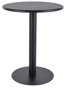 Baro stalas Pub, juodas, 60 cm x 60 cm x 73 cm