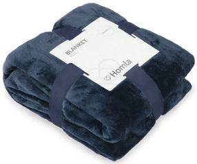 Pledas Homla Rote Verry Berry, tamsiai mėlyna, 200 cm x 150 cm