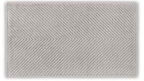  Vonios rankšluostis Foutastic Chevron, šviesiai pilka, 33 cm x 33 cm