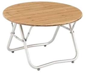 Stovyklavimo stalas Outwell Kimberley, rudas, 65 cm x 65 cm x 40 cm