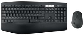 Klaviatūros ir pelės komplektas Logitech Performance MK850, EN/Italų, juoda, belaidė