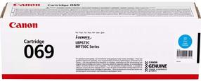 Tonerių kasetė Canon 069 5093C002, žalsvai mėlyna (cyan)