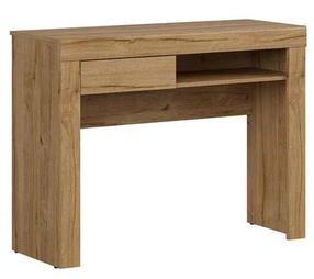 Kosmetinis staliukas Holten, ąžuolo, 106.2 cm x 40 cm x 81.5 cm