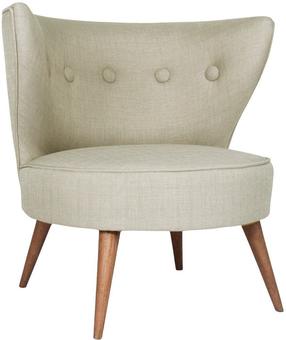 Kėdė Hanah Home Riverhead 558ZEN1113, pilkas, 74 cm x 80 cm x 76 cm