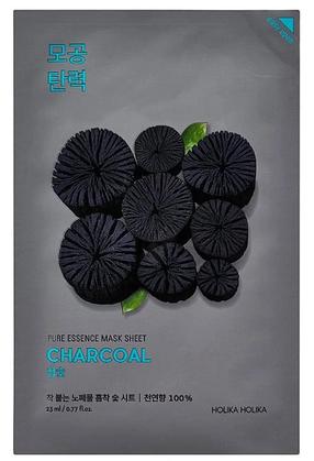 Veido kaukė Holika Holika Pure Essence Charcoal, 20 ml