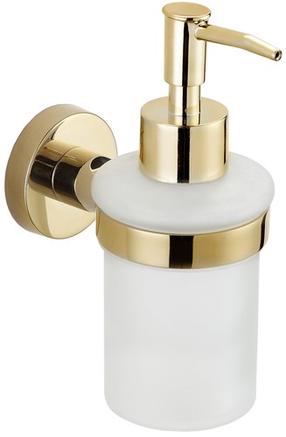 Sieninis skysto muilo dozatorius Mexen Remo, aukso, 0.180 l