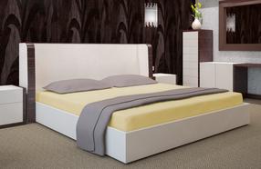 Paklodė PRZJ-014, švelniai geltona, 180 x 200 cm, su guma