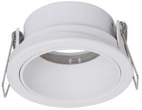 Įmontuojamas šviestuvas lubų CristalRecord Domino, GU10, baltas