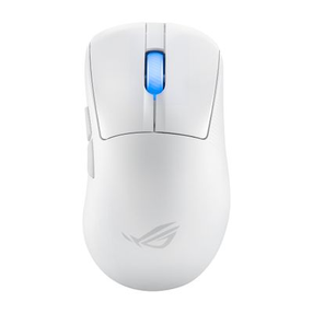 Belaidė žaidimų pelė Asus ROG Keris II Ace, bluetooth / usb / 2.4ghz, balta
