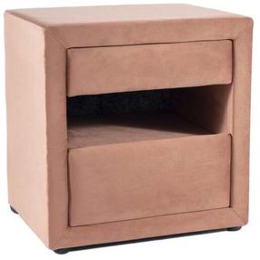 Naktinis staliukas Bluvel 52, rožinis, 41 cm x 52 cm x 54 cm