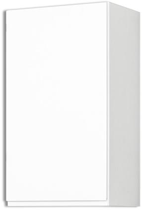 Viršutinė virtuvinė spintelė Bodzio Kampara KKA40GL-BI/L/BI, balta, 31 cm x 40 cm x 72 cm