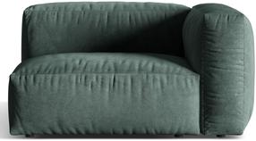 Modulinė sofa Micadoni Martina Vogue 12, žalsva, dešininė, 121 x 106 cm x 75 cm