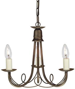 Sietynas kabinamas Elstead Lighting Minster, E14, 3 x 60 W