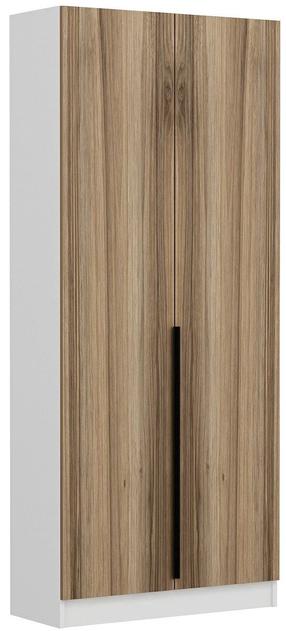 Prieškambario spinta Kalune Design Noah 8275, riešuto, 35 cm x 90 cm x 210 cm