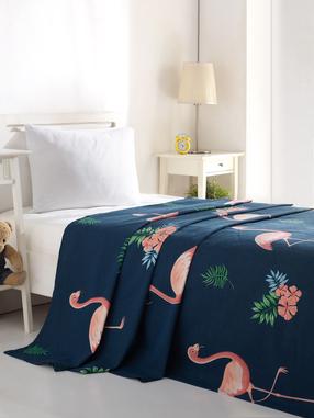 Lovatiesė Mijolnir Filamin 143EPJ5950, įvairių spalvų/tamsiai mėlyna, 160 cm x 235 cm