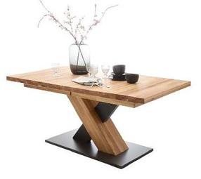 Valgomojo stalas išskleidžiamas MC Akcent Mendoza A, tamsaus ąžuolo, 180 - 270 cm x 100 cm x 78 cm