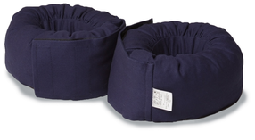 Grikių lukštų pagalvė, pagalvėlės pragulų profilaktikai kulnams Grikė, mėlyna, 55 cm x 42 cm, 2 vnt.